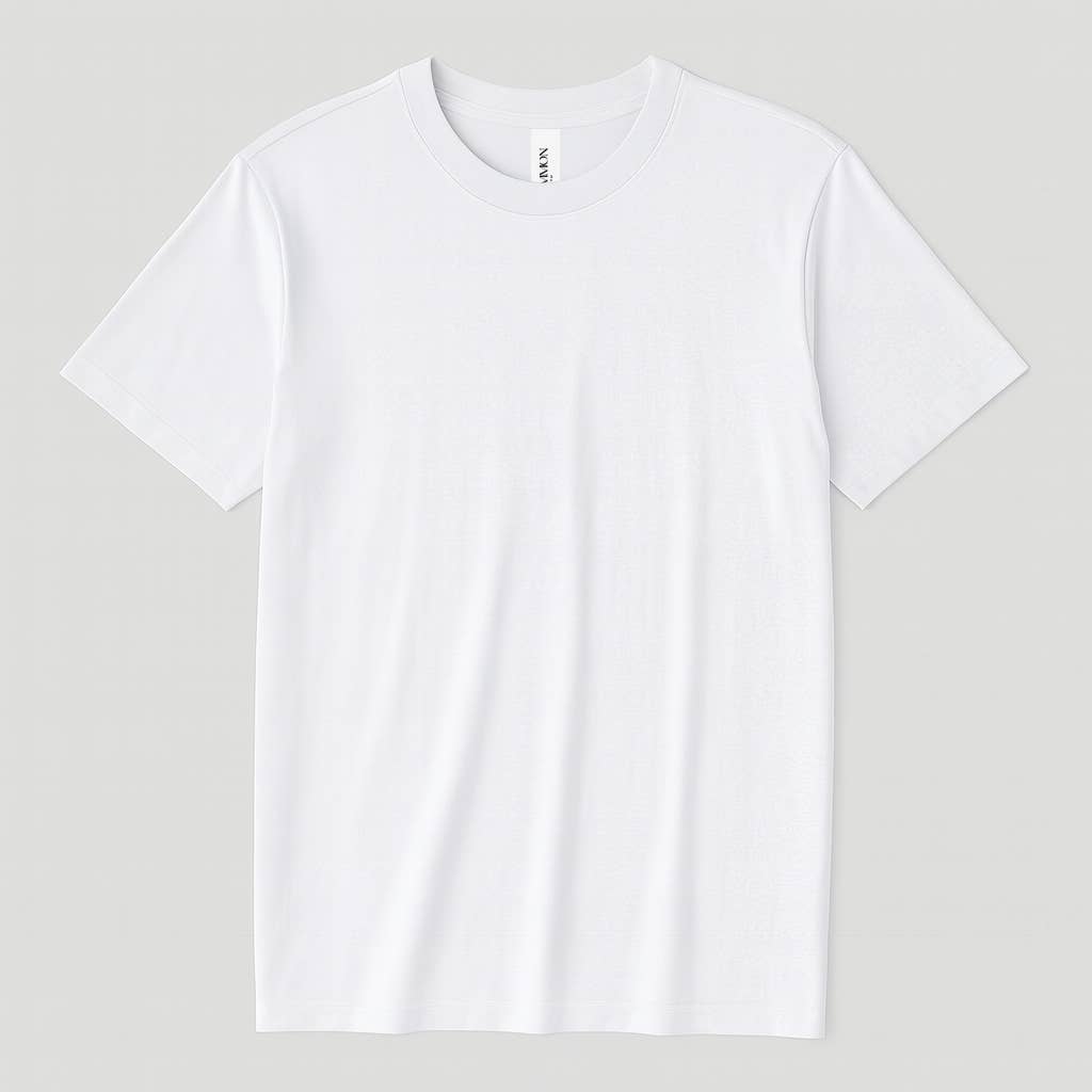 The Rooted Bloom: Hand Printed Shirt Cotton-Feel T-Shirt Tee