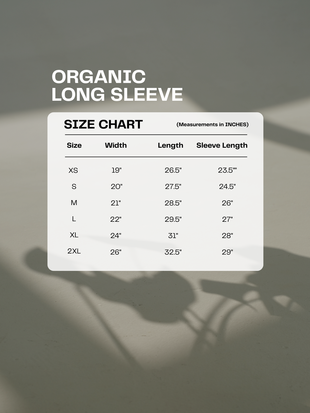 Botanical Portrait Organic Cotton Long Sleeves Shirt