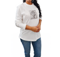 Botanical Portrait Organic Cotton Long Sleeves Shirt
