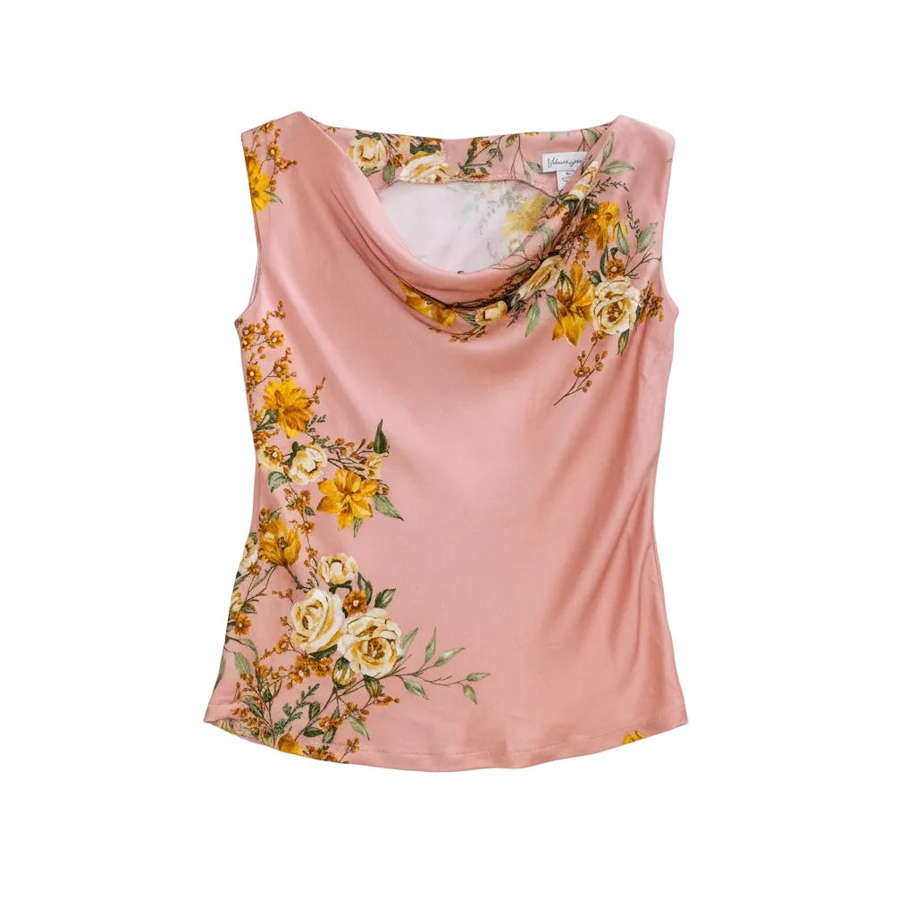 Viscose Cowl Neck Blouse